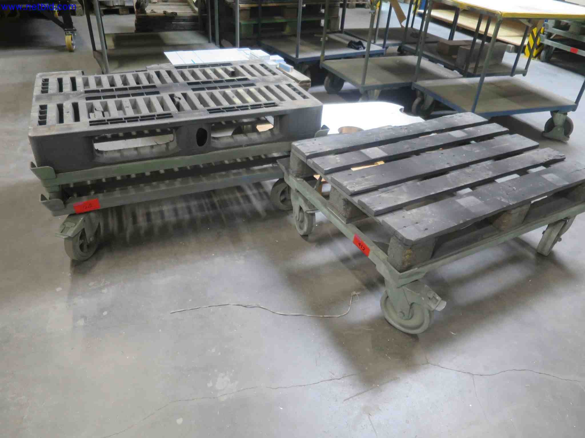 2 Paletten-Transportgestell